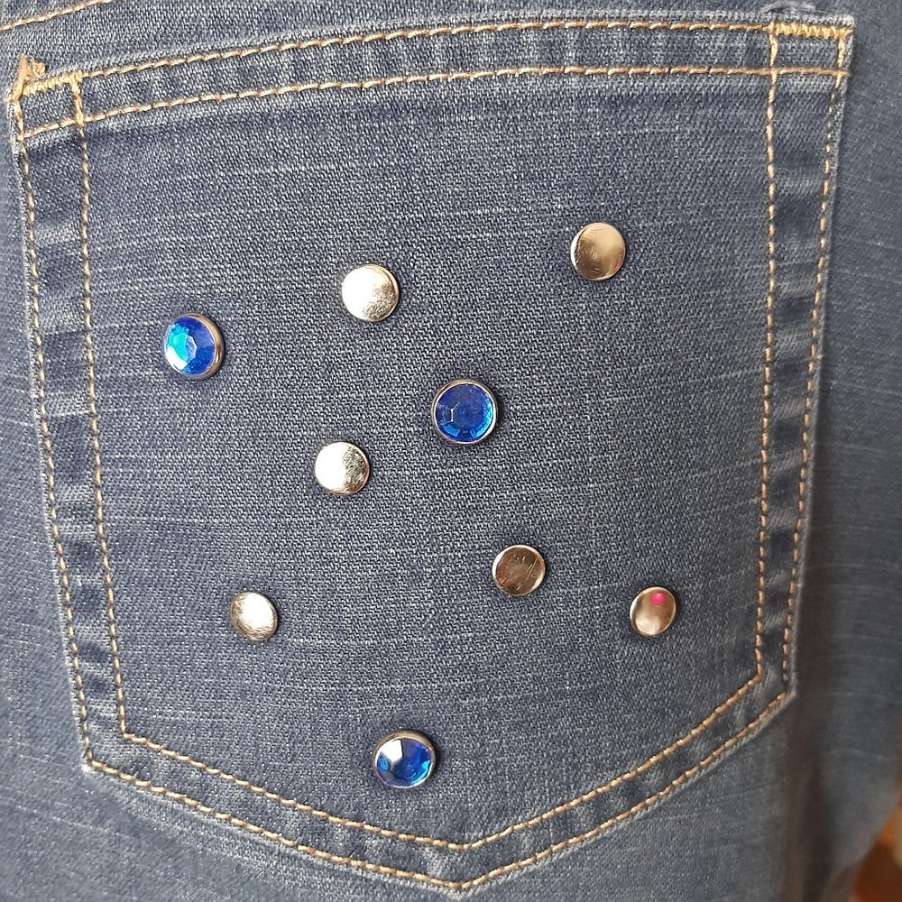 Ojay Denim Skirt - Size 12 - Picture 8 of 11